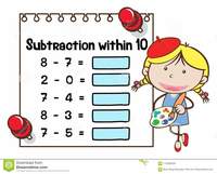 Subtraction Within 10 - Class 1 - Quizizz