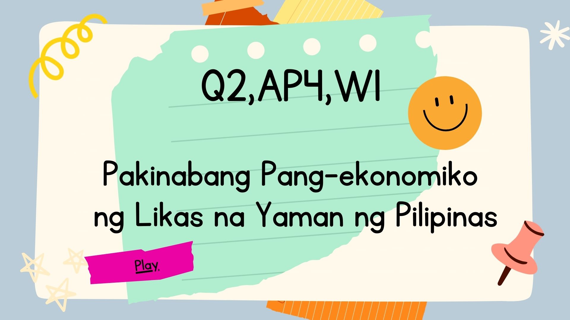 Q2ap4wpakinabang Pang Ekonomiko Ng Likas Na Yaman Ng Pilipinas Quizizz