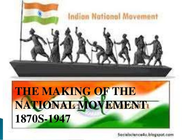 MAKING OF NATIONAL MOVEMENT | History - Quizizz